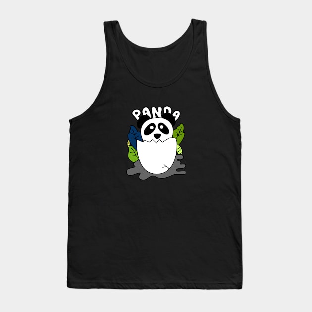 panda egg Tank Top by rejazer